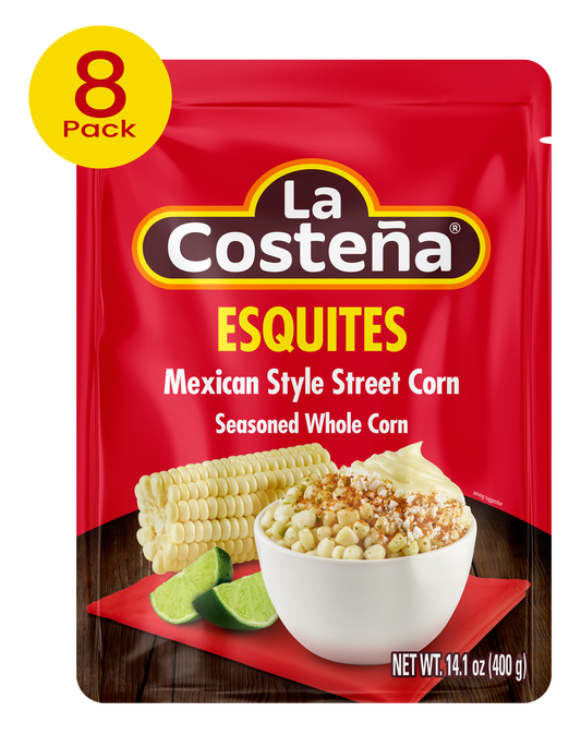 La Costeña Esquites - Mexican Style Street Corn 14.1 oz (8-Pack) - La Costeña Shop