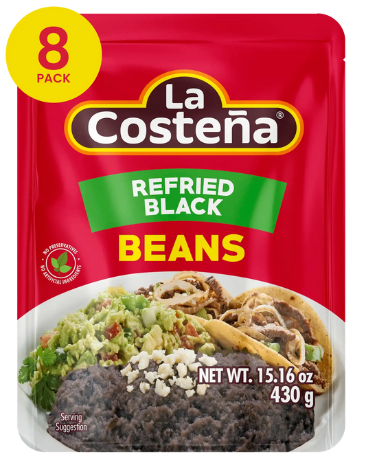 La Costeña Refried Black Beans og