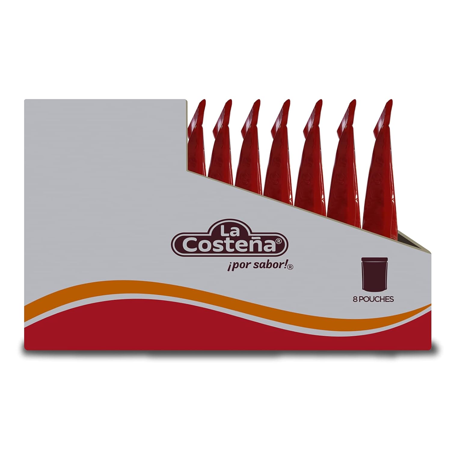 La Costeña Whole Black Bean 8-Pack (15.16oz per Bag) Microwaveable Pouch La Costeña