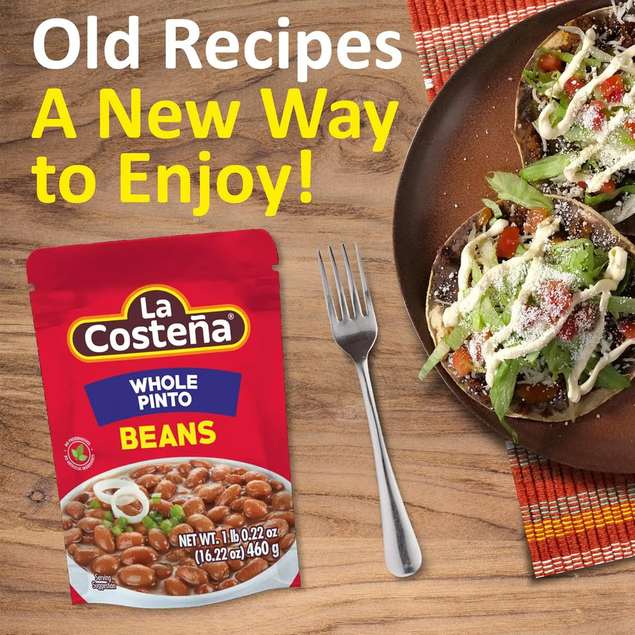 La Costeña Whole Pinto Beans CTA