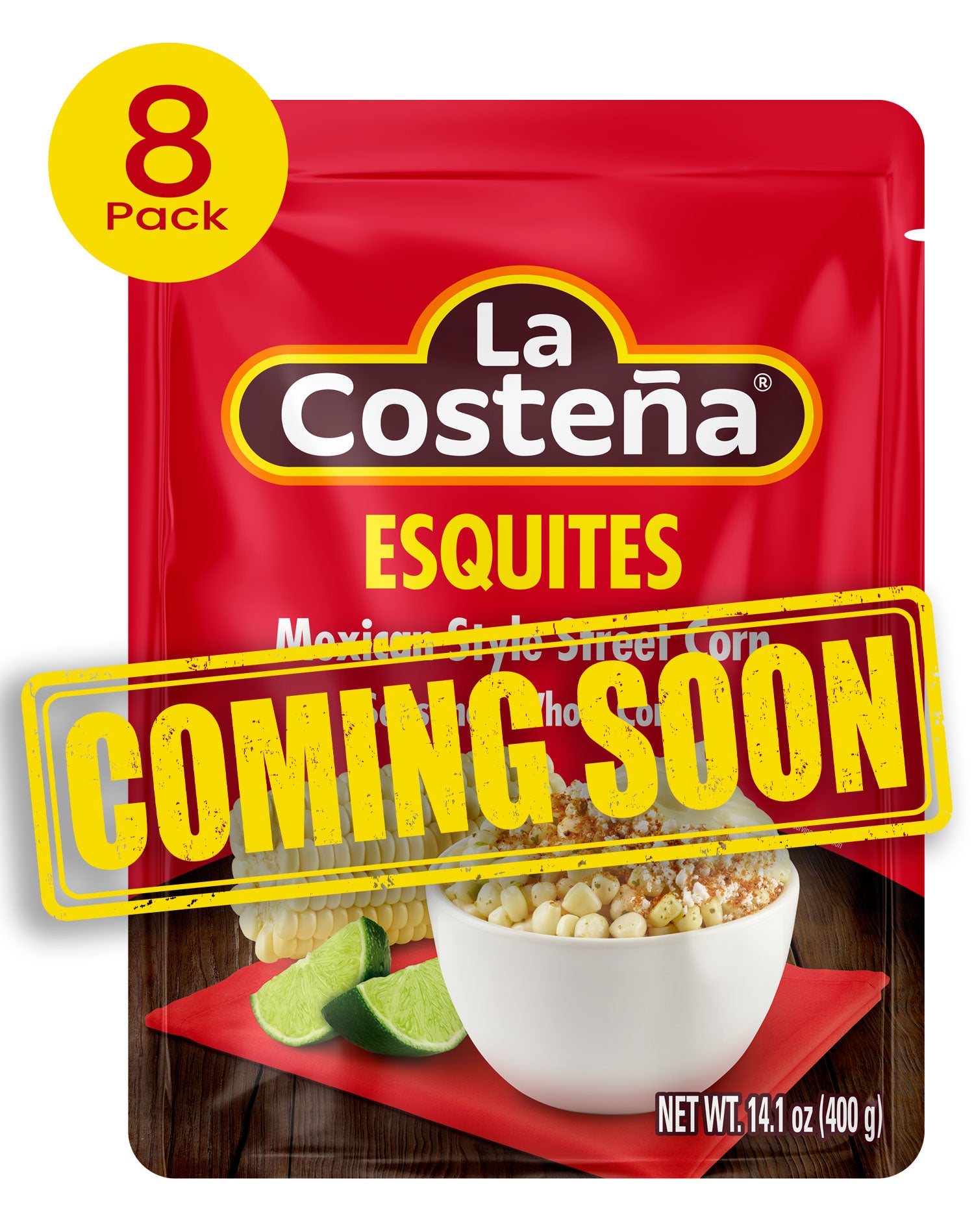 Esquites - La Costeña - Mexican Style Street Corn 14.1 oz (8-Pack)