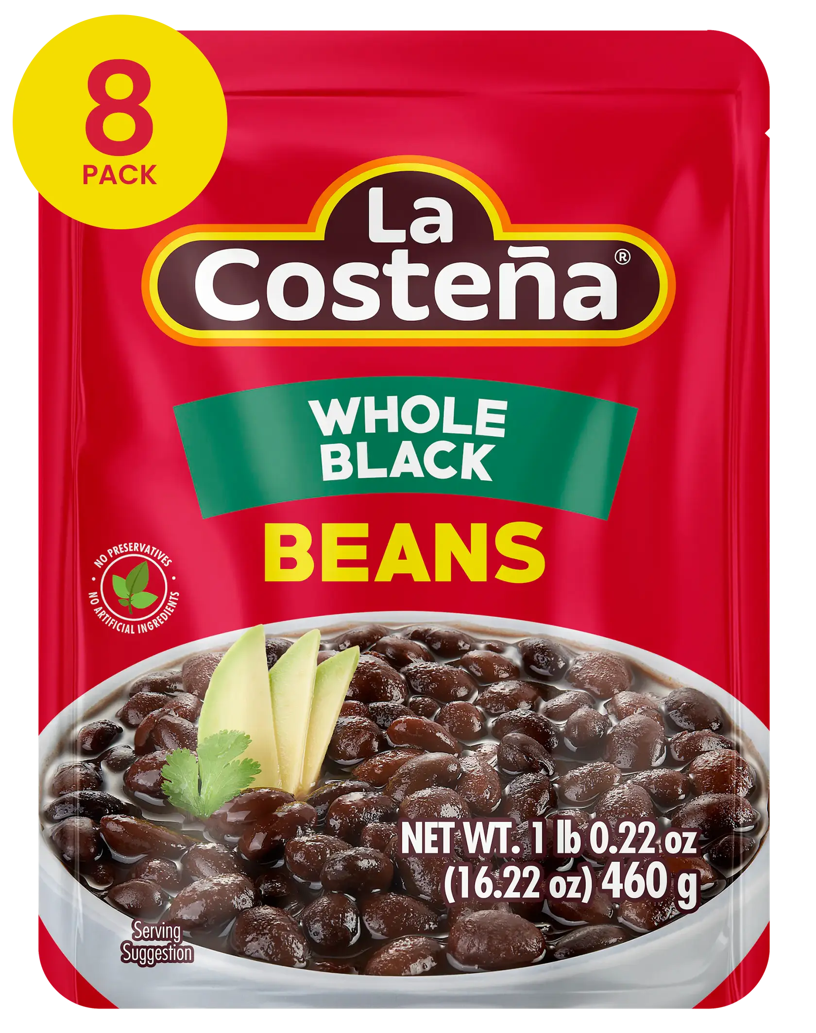 La Costeña Whole Black Beans 16.22 Oz