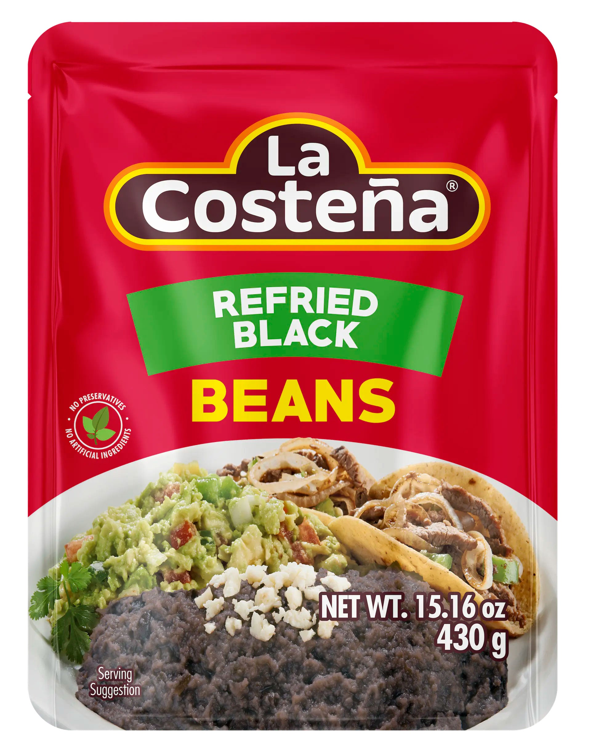 Bundle - La Costeña Whole Jalapeño, Refried Black Bean & Mexican Salsa