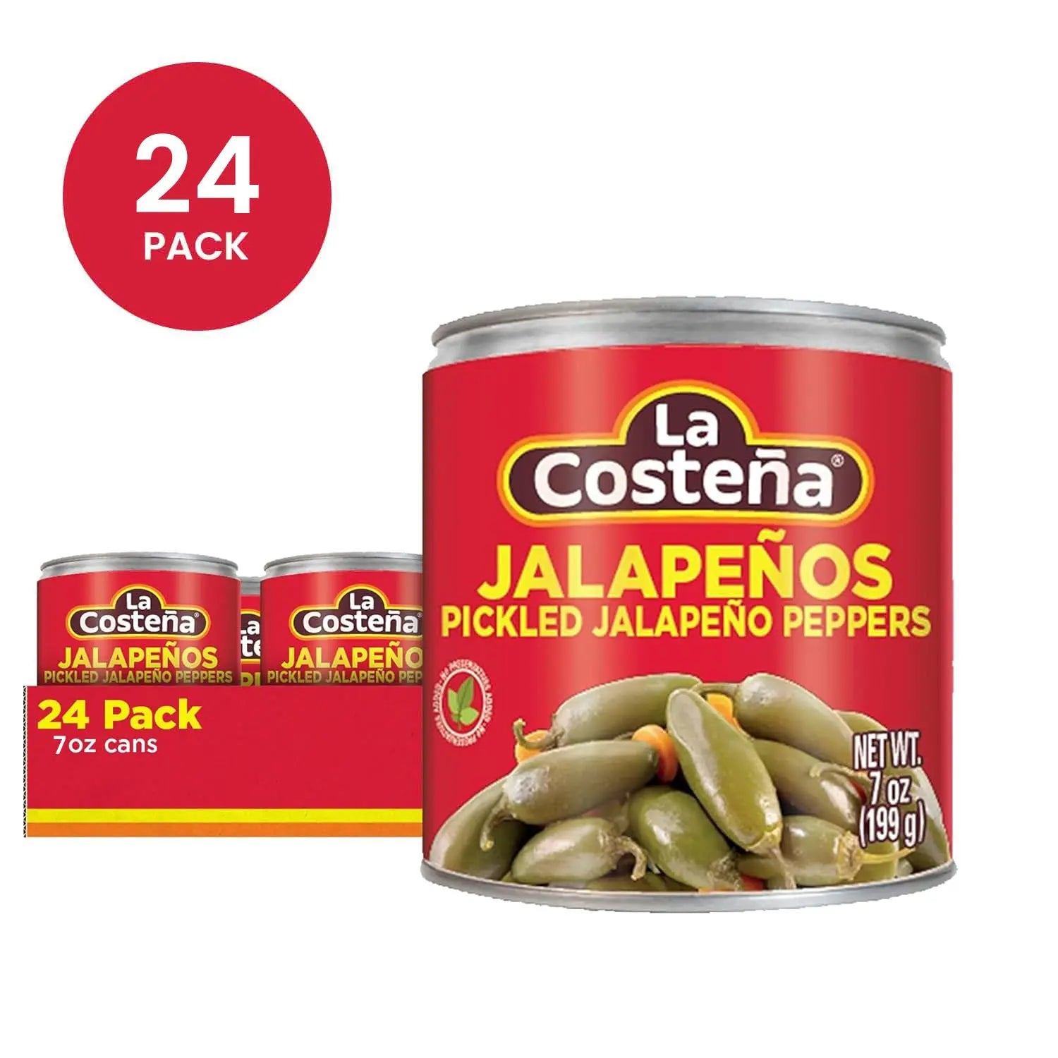 La Costeña Whole Pickled Jalapeños O